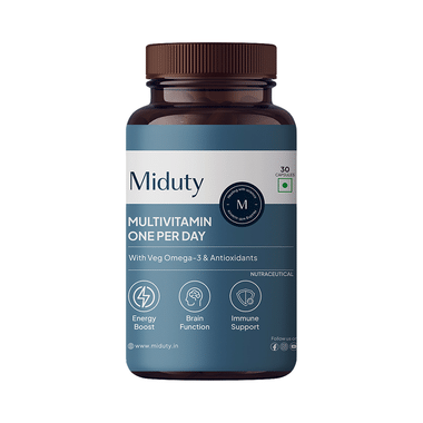 Miduty Multivitamin One Per Day with Omega 3-Magnesium & Antioxidants Capsule