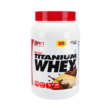 San 100% Pure Titanium Whey Chocolate Graham Cracker