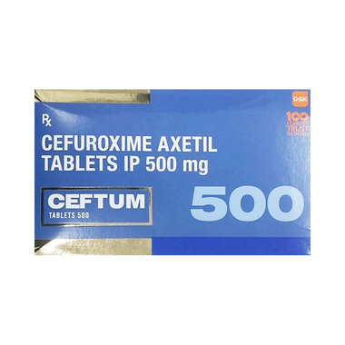 Ceftum 500mg Tablet