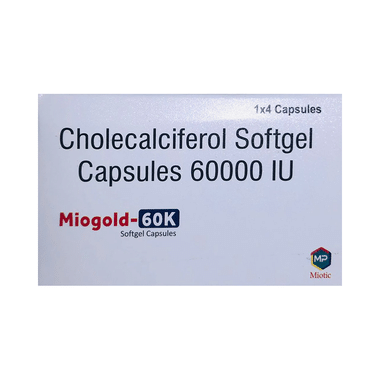 Miogold 60K Softgel Capsule