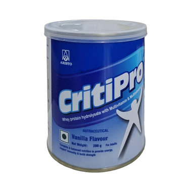 Critipro Whey Protein For Nutrition | Flavour Vanilla Powder