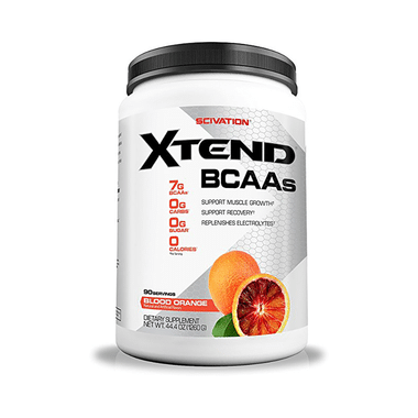 Scivation Xtend BCAA Powder With Electrolytes| For Muscle Growth & Recovery | Flavour Blood Orange