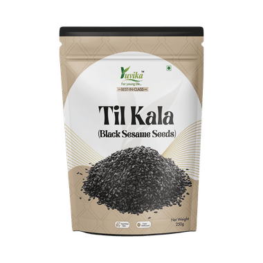 Yuvika Til Kala - Sesamum Indicum - Black Sesame Seeds