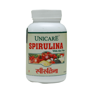 Unicare Spirulina With Aloe Vera Capsule