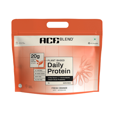 Ace Blend Plant Based Daily Protein Orange