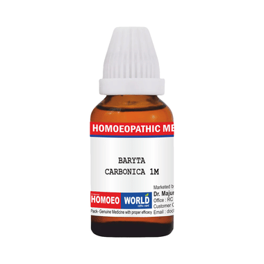 Dr. Majumder Homeo World Baryta Carbonica Dilution 1M