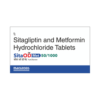 SitaOD Met 50/1000 Tablet