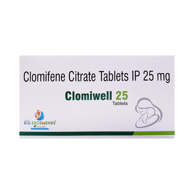 Clomiwell 25 Tablet