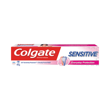 Colgate Sensitive Everyday Protection Toothpaste, For Instant Sensitivity Relief