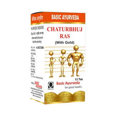 Basic Ayurveda Chaturbhuj Ras With Gold