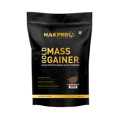 Nakpro Nutrition Gold Mass Gainer Powder Chocolate