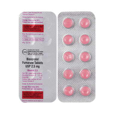 Bisobis 2.5mg Tablet