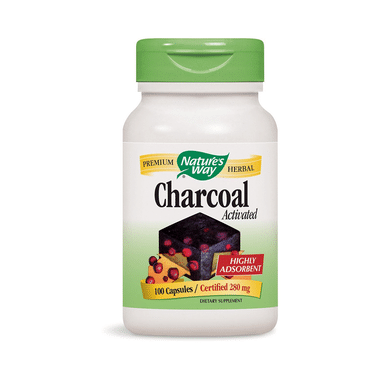 Nature's Way Charcoal Activated 280mg Capsule