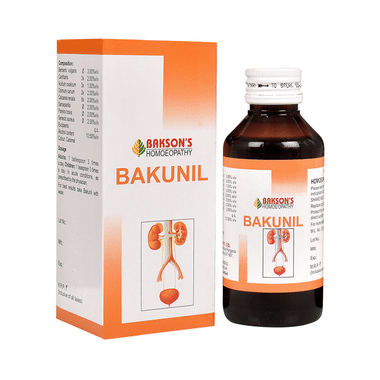 Bakson's Homeopathy Bakunil Syrup