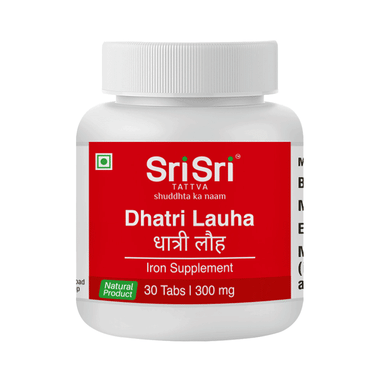 Sri Sri Tattva Dhatri Lauha 300mg Tablet