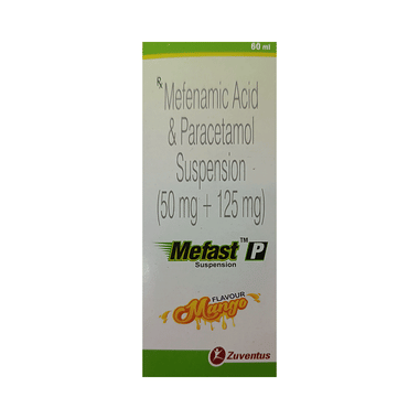 Mefast P Oral Suspension Mango