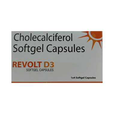 Revolt D3 Softgel Capsule