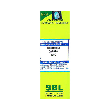 SBL Jacaranda Dilution 200 CH