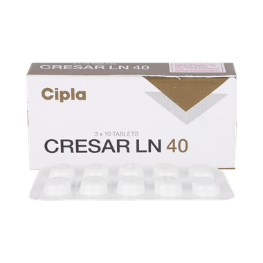 Cresar LN 10mg/40mg Tablet