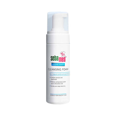 Sebamed Antibacterial Clear Face Cleansing Foam | Combats Pimples & Blackheads