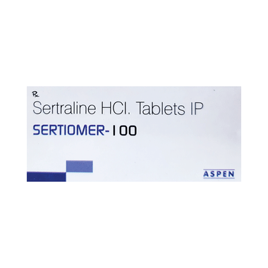 <span style='color:#626A7A'>Sertiomer 100 Tablet</span>