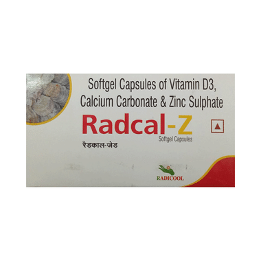Radcal-Z Soft Gelatin Capsule