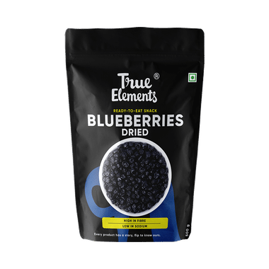 True Elements Dried Blueberries For Healthy Heart And Antioxidant Support
