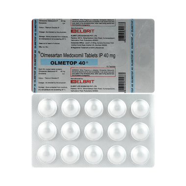 Olmetop 40 Tablet
