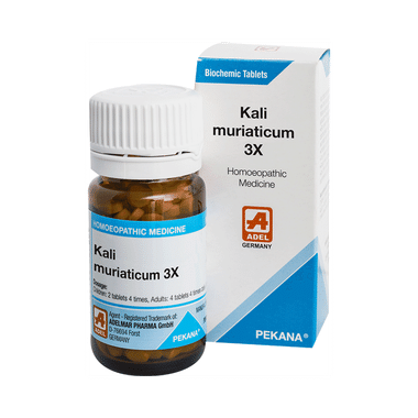 ADEL Kali Muriaticum Biochemic Tablet 3X