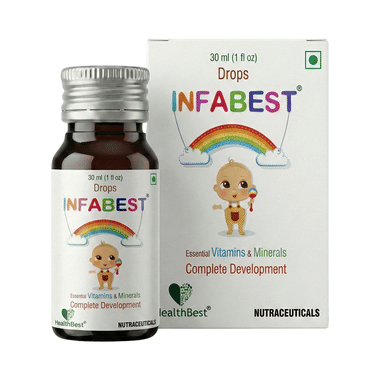 HealthBest Infabest Multivitamins Drop For Kids & Toddlers