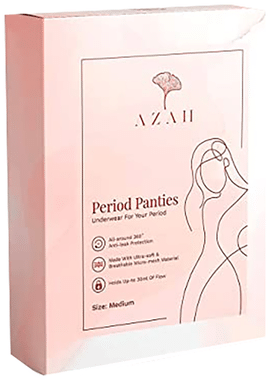 Azah Period Panty for Women - Reusable Period Underwear (Pack