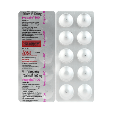 proGaba 100mg Tablet