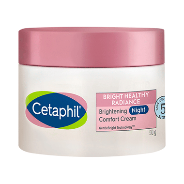 Cetaphil Brightening Night Comfort Cream | For Sensitive Skin