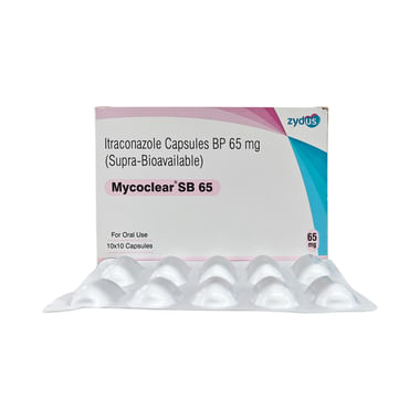 Mycoclear SB 65mg Capsule