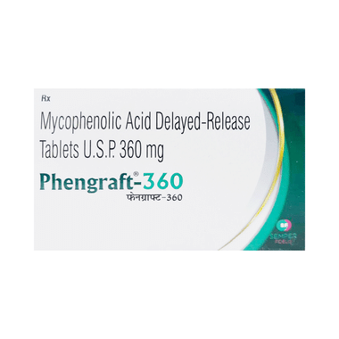 Phengraft 360mg Tablet DR