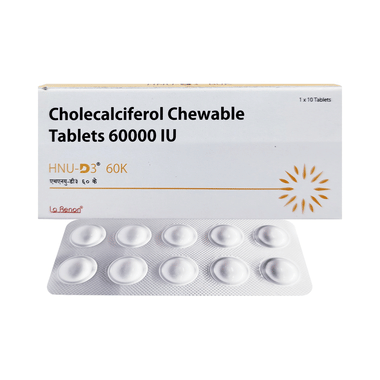 Hnu-D3 60K Chewable Tablet