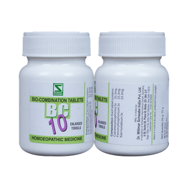 Dr Willmar Schwabe India Bio-Combination 10 (BC 10) Tablet