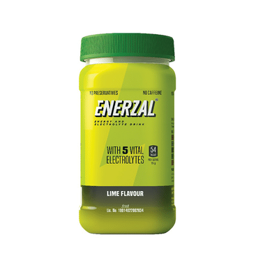 Enerzal Electrolyte Drink | Flavour Powder Lime