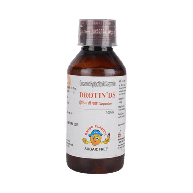 Drotin DS Oral Suspension Mango Sugar Free