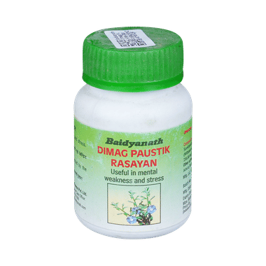 Baidyanath Dimag Paustik Rasayan Tablet | For Memory | Concentration & Mental Alertness