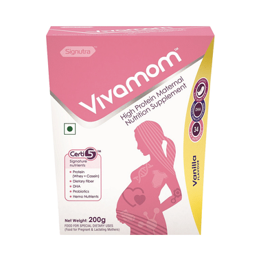 Vivamom High Protein Maternal Supplement | Flavour Vanilla Powder