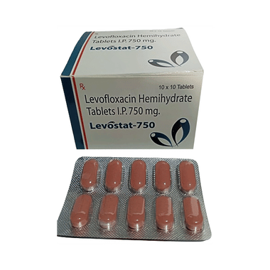 Levostat 750mg Tablet