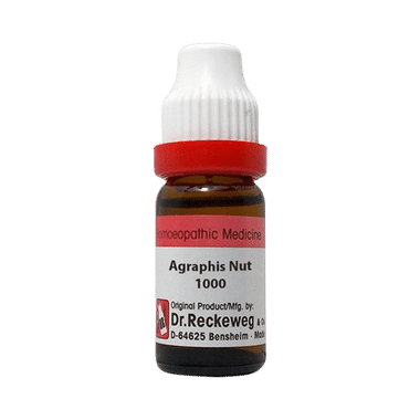 Dr. Reckeweg Agraphis Nut Dilution 1000 CH