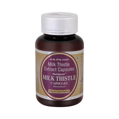Nutrigrow Milk Thistle Veg Capsule