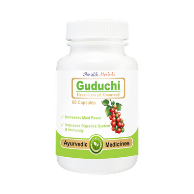 Shivalik Herbals Guduchi 500mg Capsule Pack Of 2