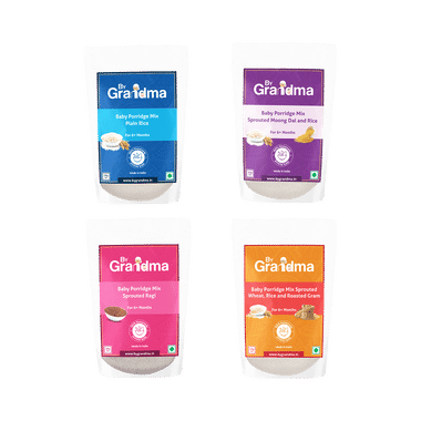 ByGrandma Combo Porridge Mix For 6+ Months Babies