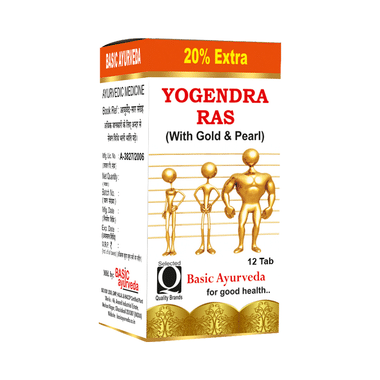 Basic Ayurveda Yogendra Ras with Gold & Pearl