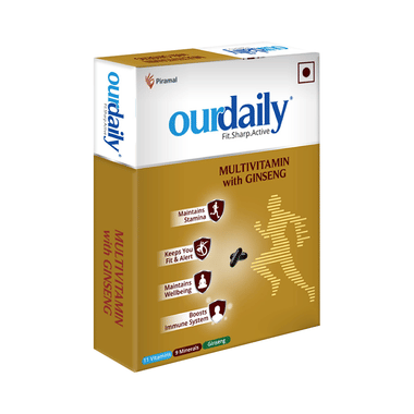 OurDaily Multivitamin With Ginseng Soft Gelatin Capsule