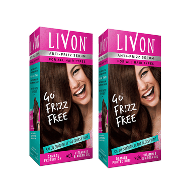 Livon Anti-Frizz Serum (100ml Each)