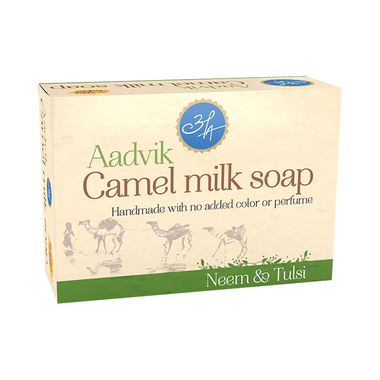Aadvik Camel Milk Soap Neem & Tulsi